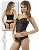 Corsage schwarz/pink 85C/L