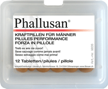 Phallusan®, pilules pour l'érection, 12 pces