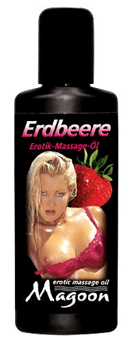 Magoon huile de massage goût fraise 50 ml