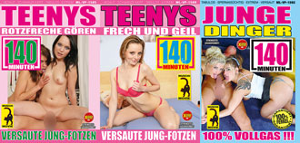 Pack 3 DVD - Salopes de teens en chaleur