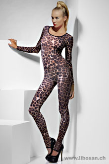 Bodysuit Gepard braun XS-M